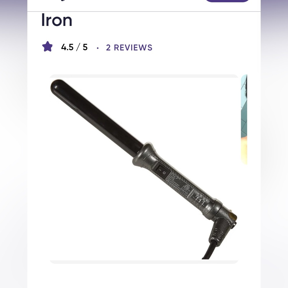 RX7 curling wand